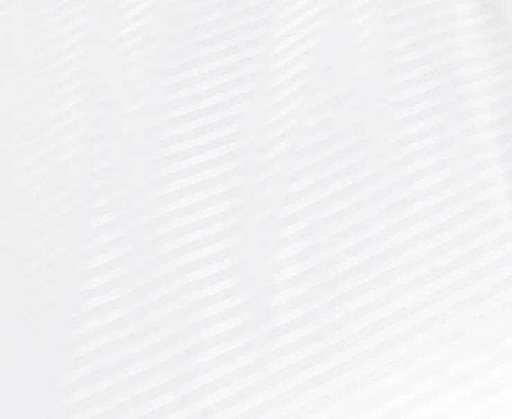 1000TC | Ultra Soft | Striped | Super King Size | White | Duvet Quilt Cover Set