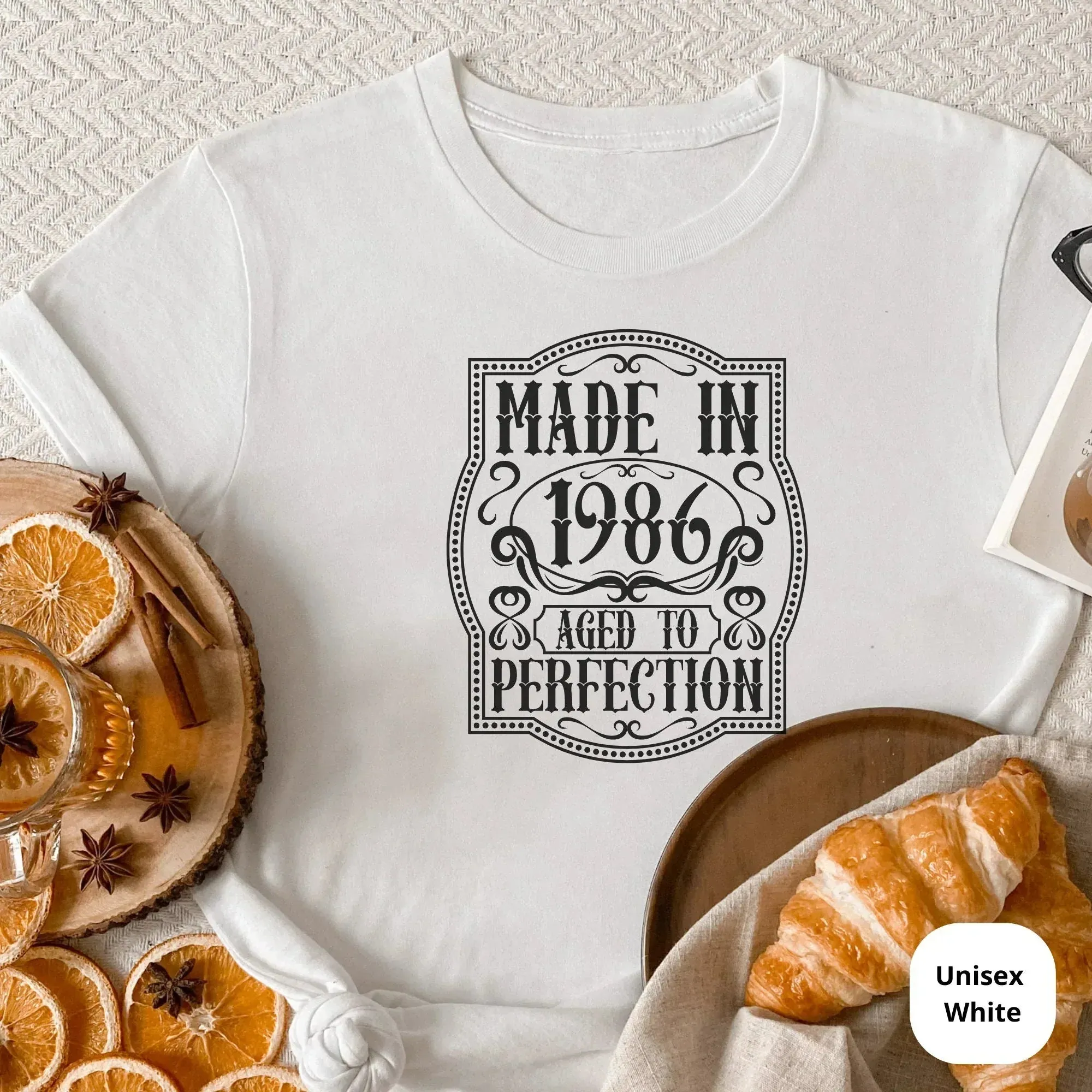 37th Birthday Shirt, Gift for 37 Year Old, Born in 1986 Shirt