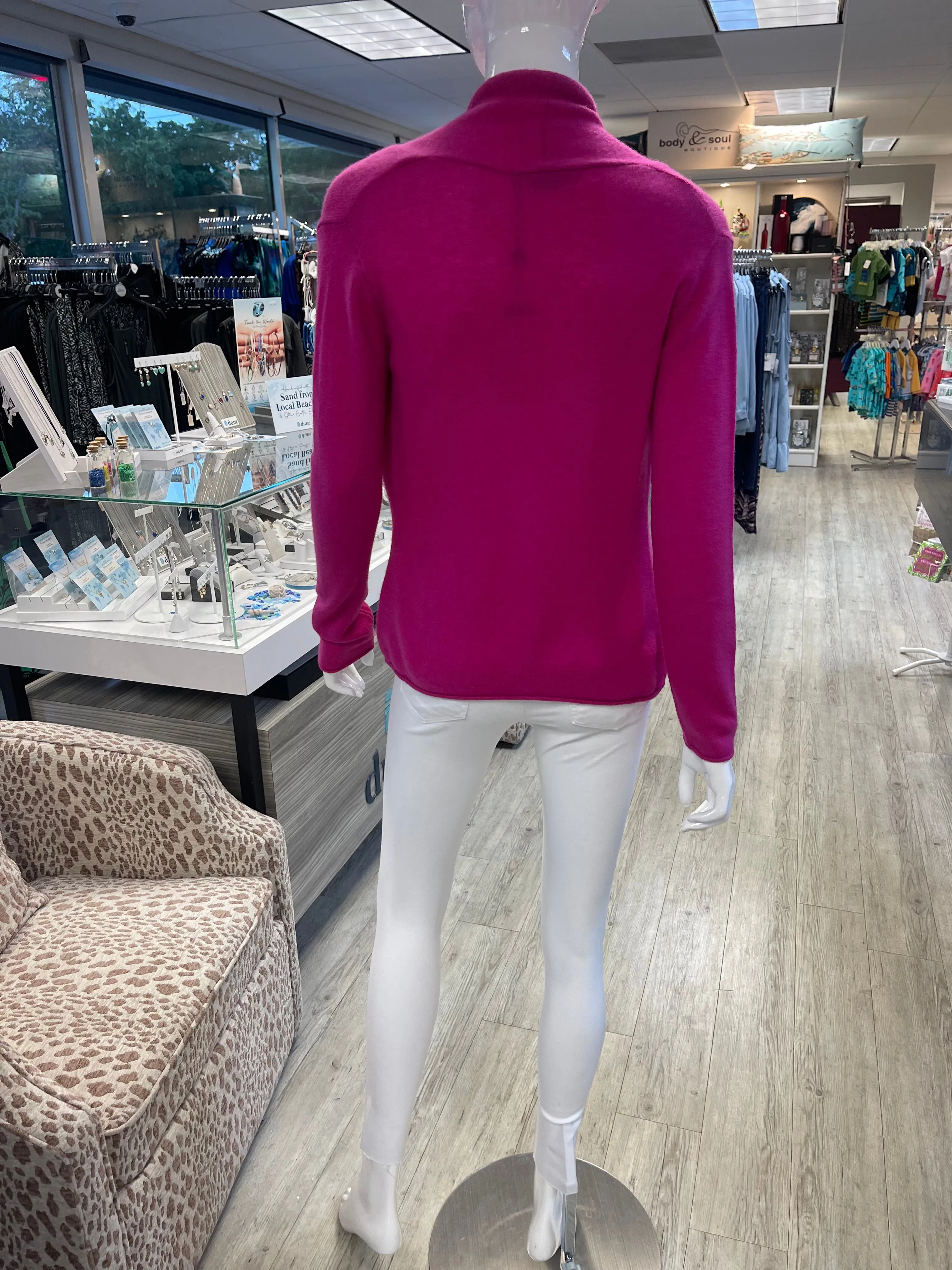 Alashan 100% Cashmere Shrunken Duster