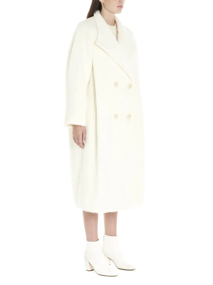 Alberta Ferretti Oversized Double Breasted Coat