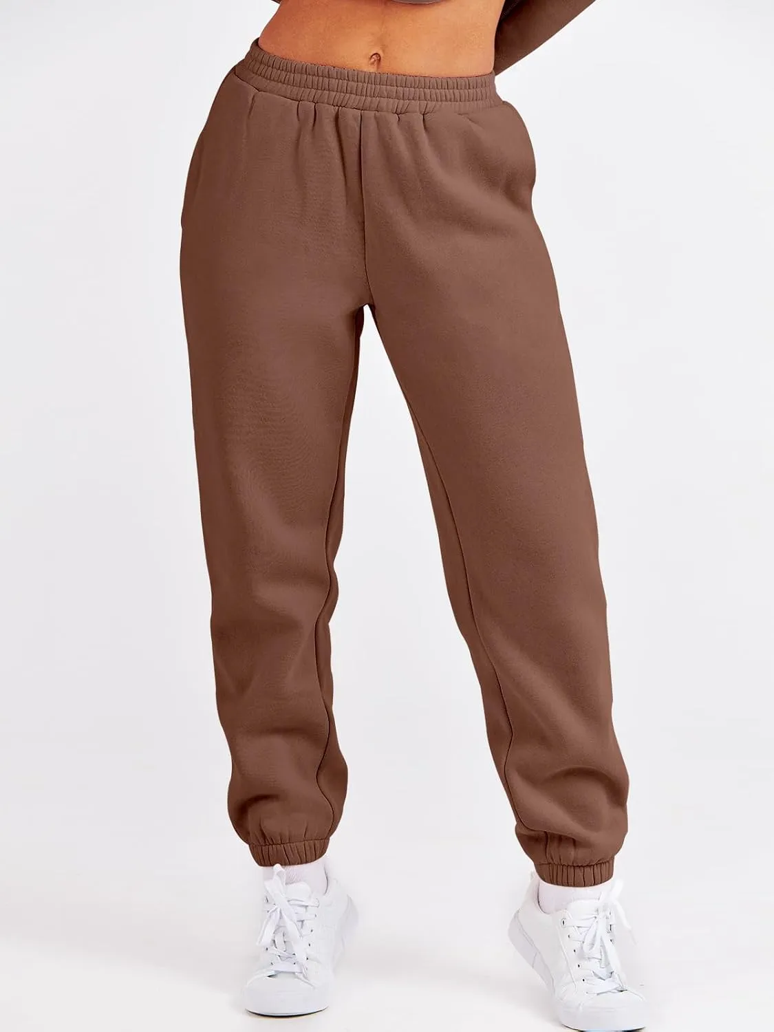 ANRABESS Women's Two Piece Outfits Lounge Set Long Sleeve Crewneck Sweatshirt Jogger Pants Tracksuit Sweatsuit 2024 Fall Sets