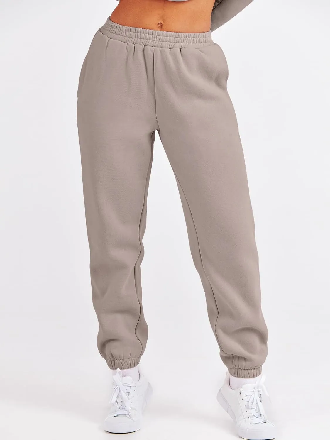 ANRABESS Women's Two Piece Outfits Lounge Set Long Sleeve Crewneck Sweatshirt Jogger Pants Tracksuit Sweatsuit 2024 Fall Sets