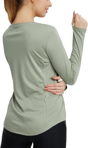 baleaf Women's UPF 50  Sun Shirts UV Protection Long Sleeve SPF Tops Lightweight Quick Dry Outdoor Clothing Pocket