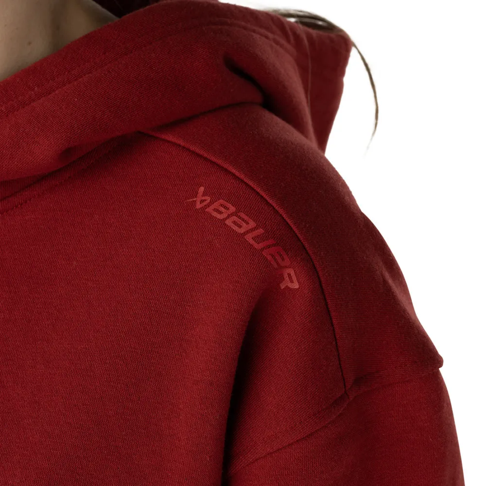 BAUER MONTREAL VICTOIRE ULTIMATE ADULT DARK RED HOODIE