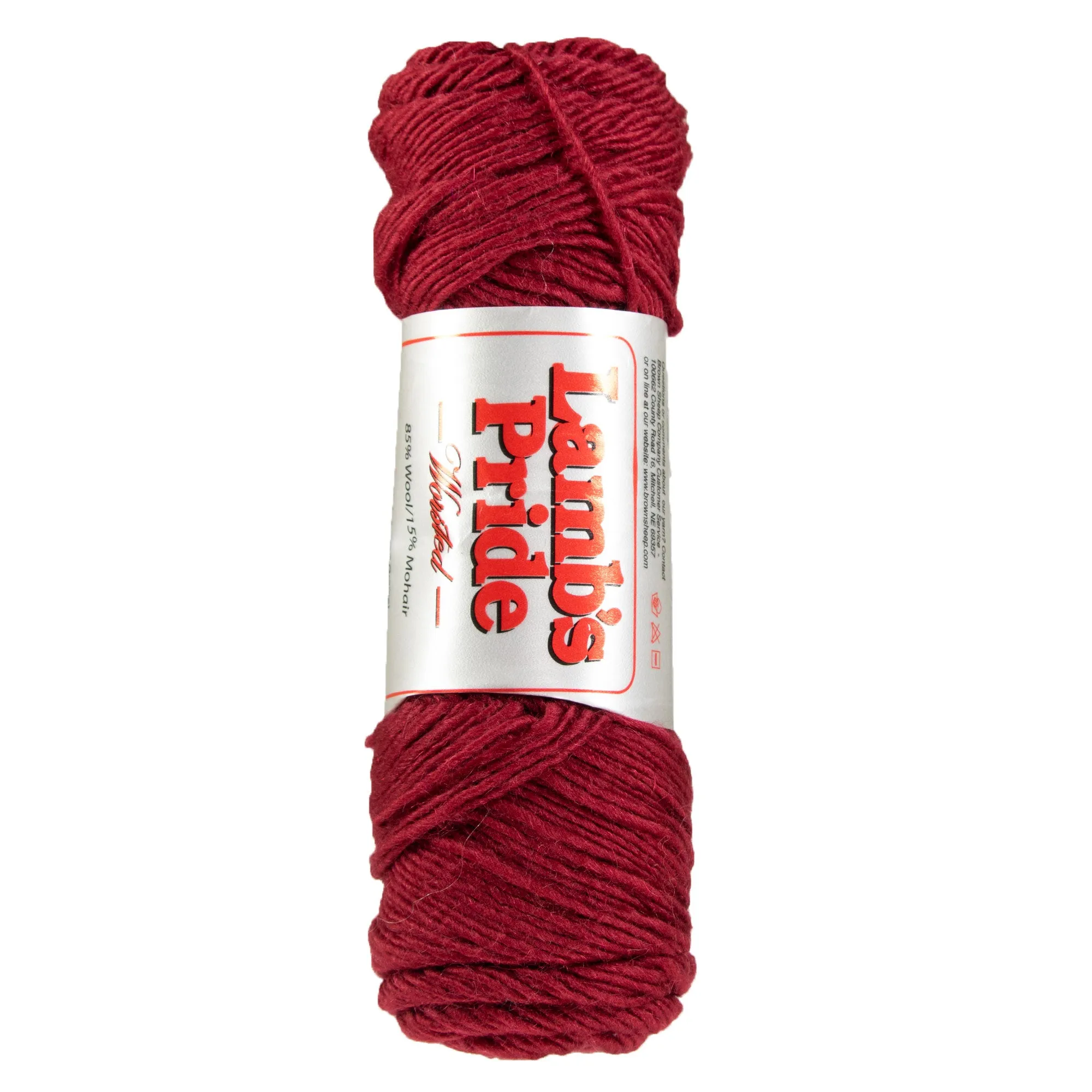 Brown Sheep Lamb's Pride Worsted Yarn - M083 Raspberry