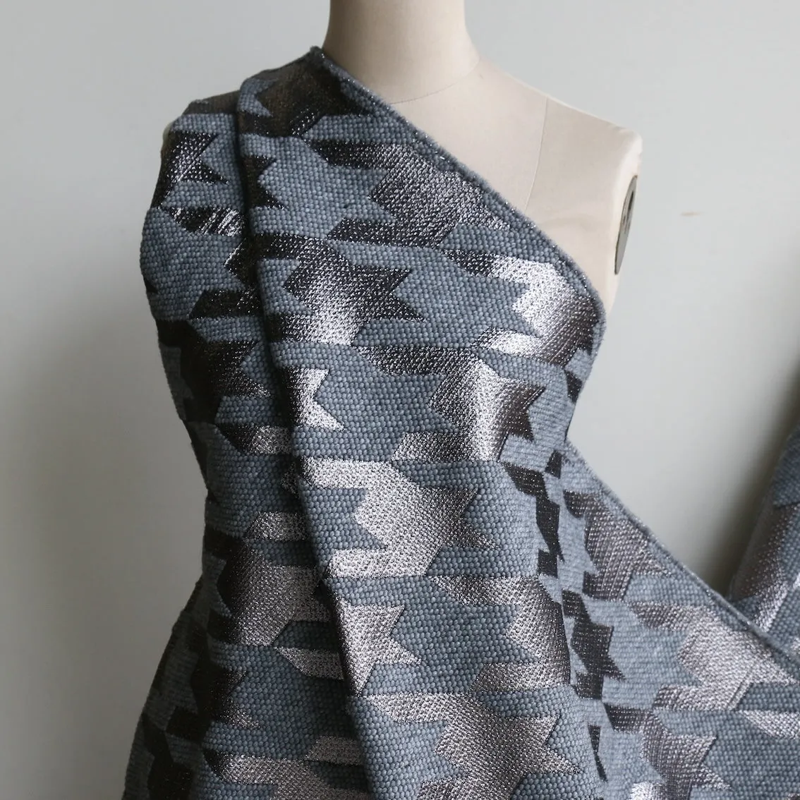 Christie Pewter Houndstooth