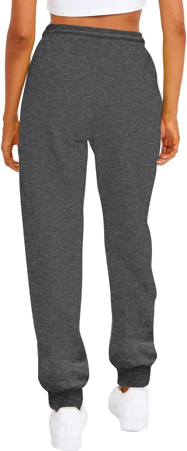 cooki Sweatpants Women Baggy Womens Sweatpants with Pockets Cinch Bottom Drawstring Elastic Waist Pants Athletic Yoga Joggers