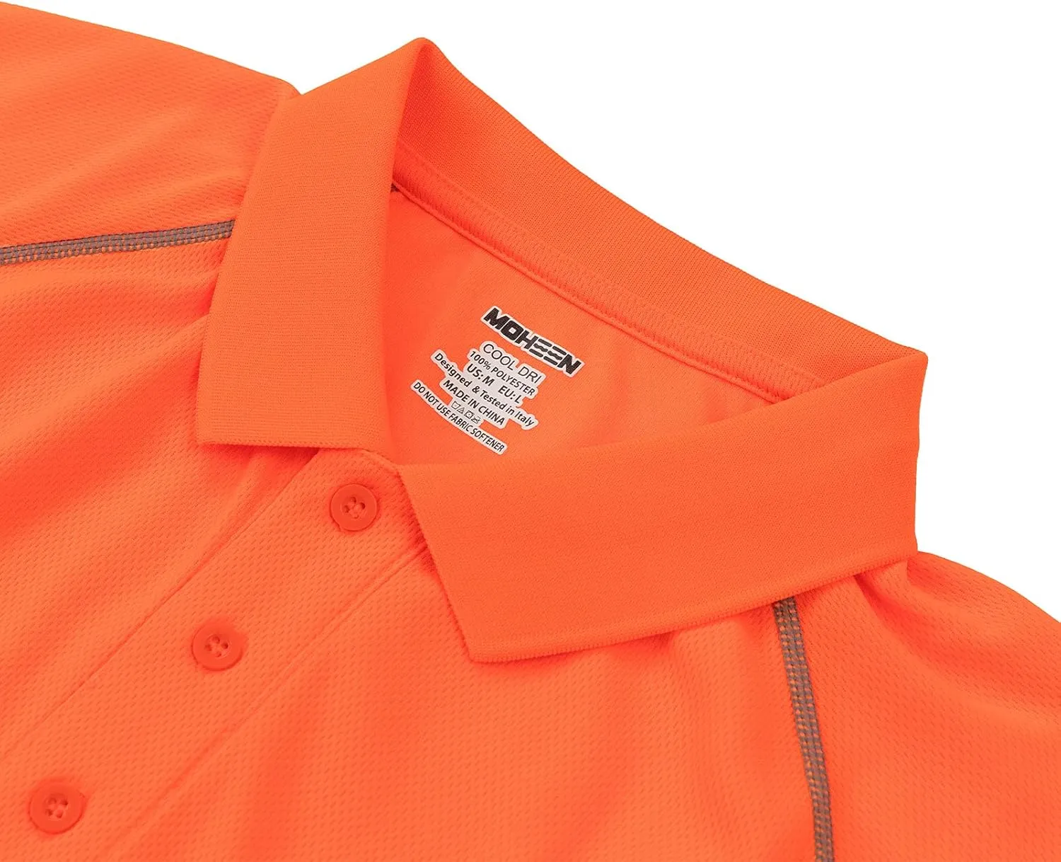 Corna Men's Golf Polo Shirts Short Sleeve Quick Dry Fit Moisture Wicking Running Athletic Big & Tall Performance Soft
