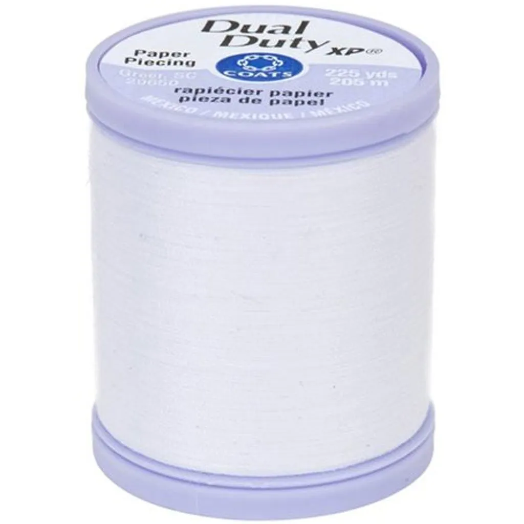 Dual Duty XP Paper Piecing Thread 225yd White