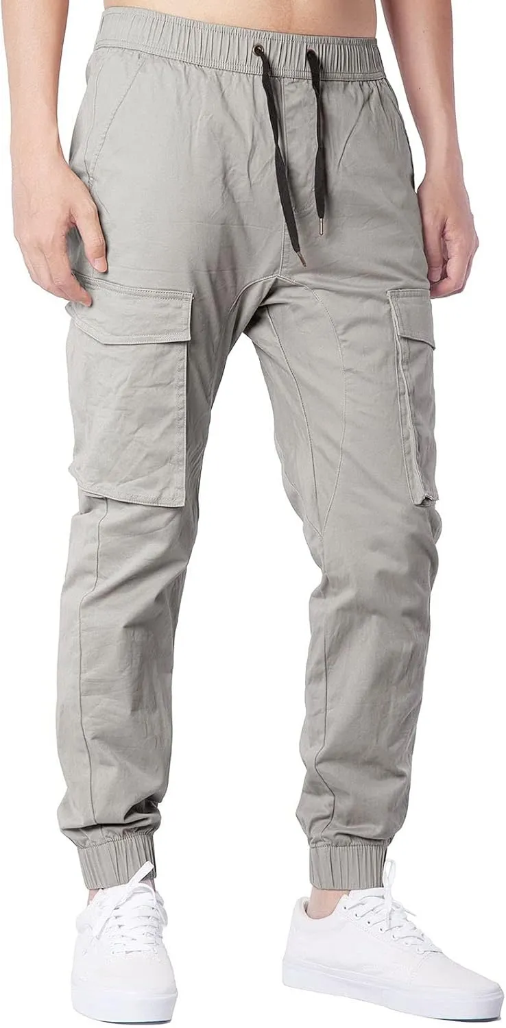 GIERIDUC Mens Fleece Sweatpants Winter Men's Five Pocket Corduroy Pants Winter Sports Pants for Men Mens Dark Green Trousers