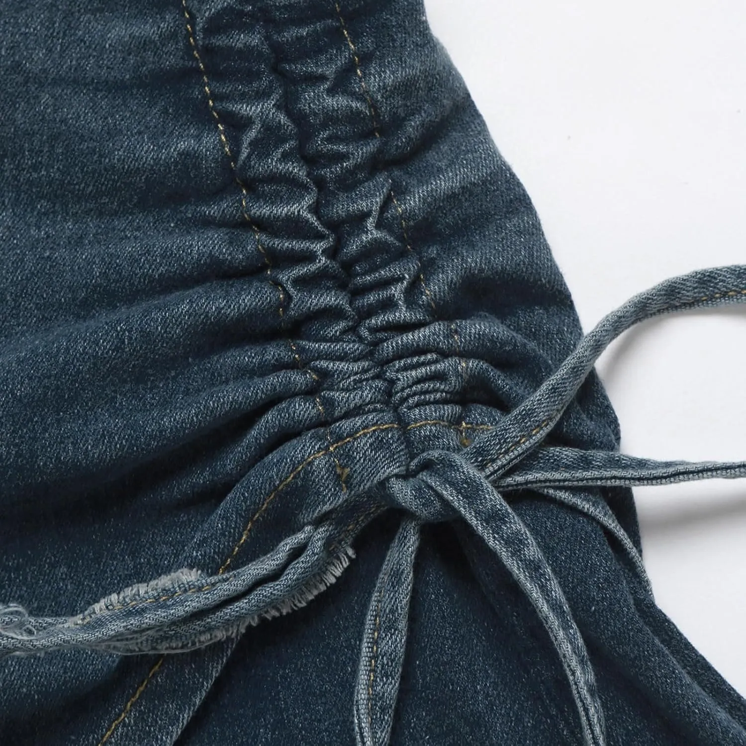 Jean Skirts for Women Y2k Denim Skirt Stretchy Mini Skirt Skorts Cargo Skirt