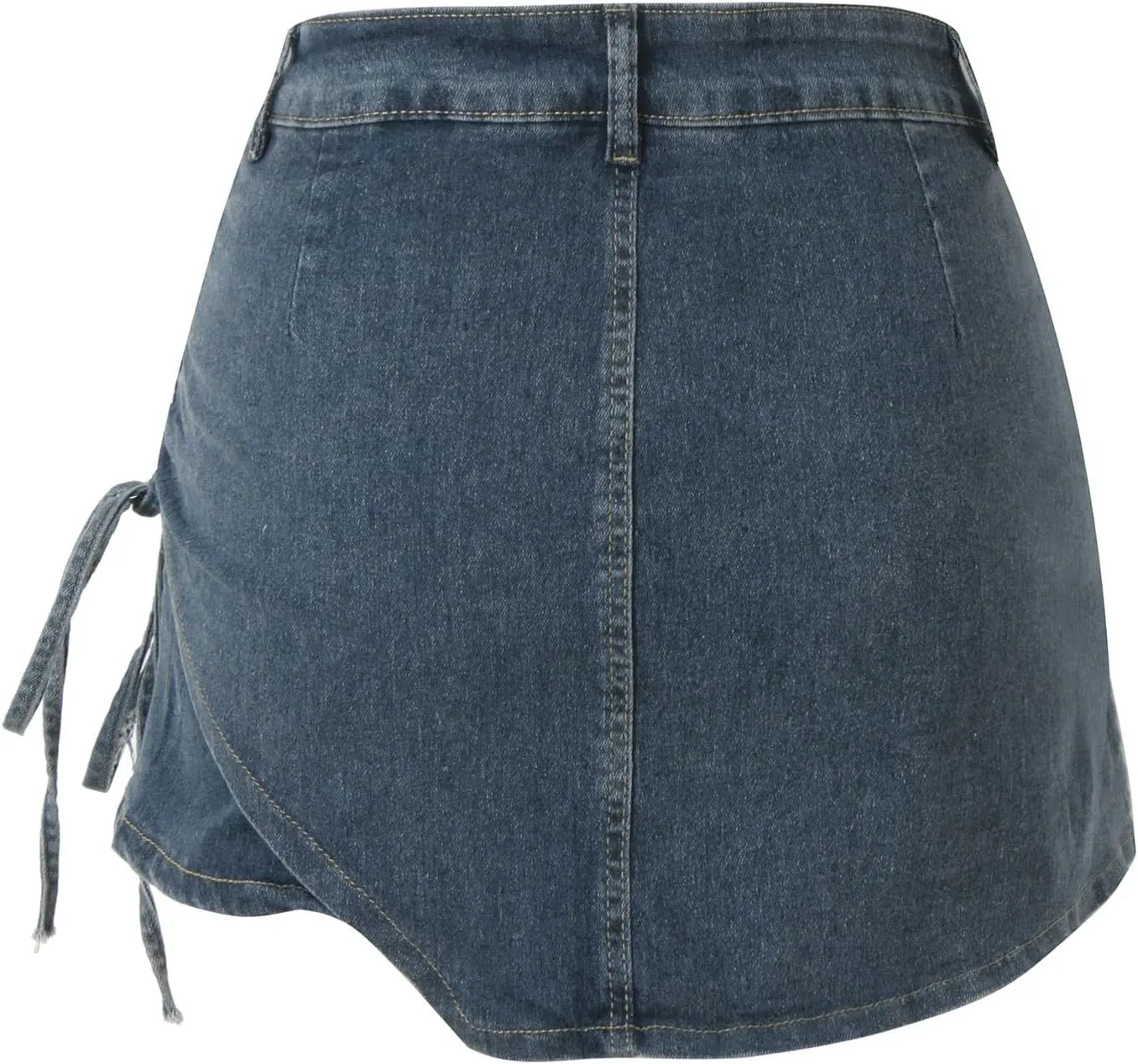 Jean Skirts for Women Y2k Denim Skirt Stretchy Mini Skirt Skorts Cargo Skirt