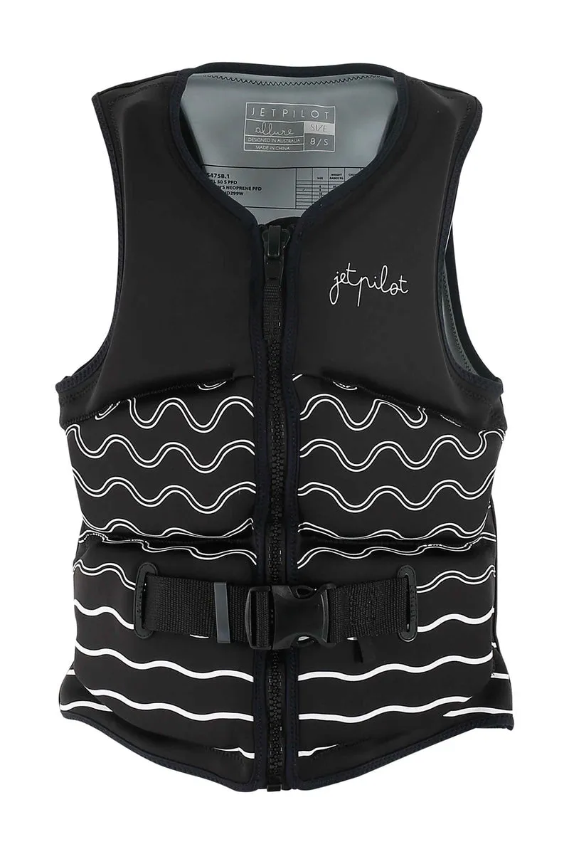 Jetpilot Allure Ladies Neo Life Jacket - Black
