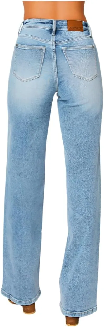 Judy Blue Vintage Wash Straight Leg Jeans