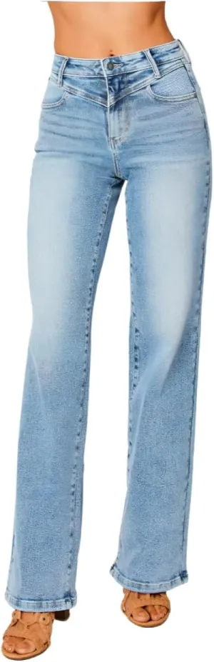 Judy Blue Vintage Wash Straight Leg Jeans