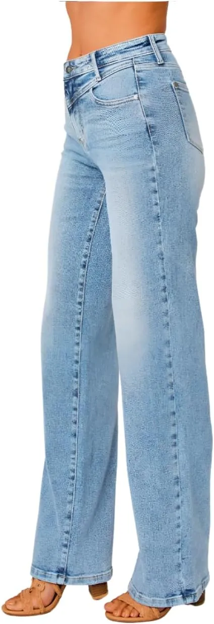 Judy Blue Vintage Wash Straight Leg Jeans