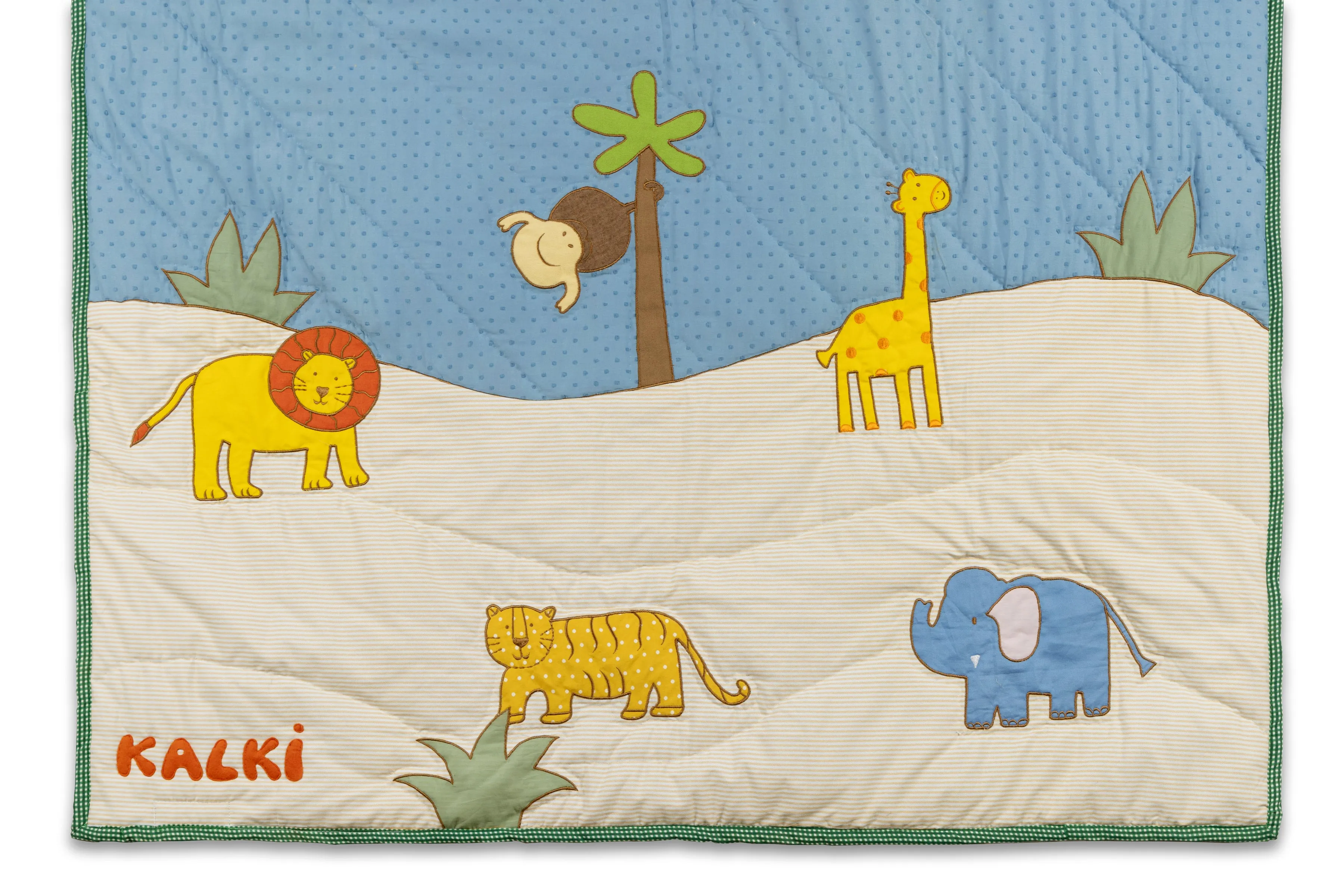 JUNGLE SAFARI BABY QUILT