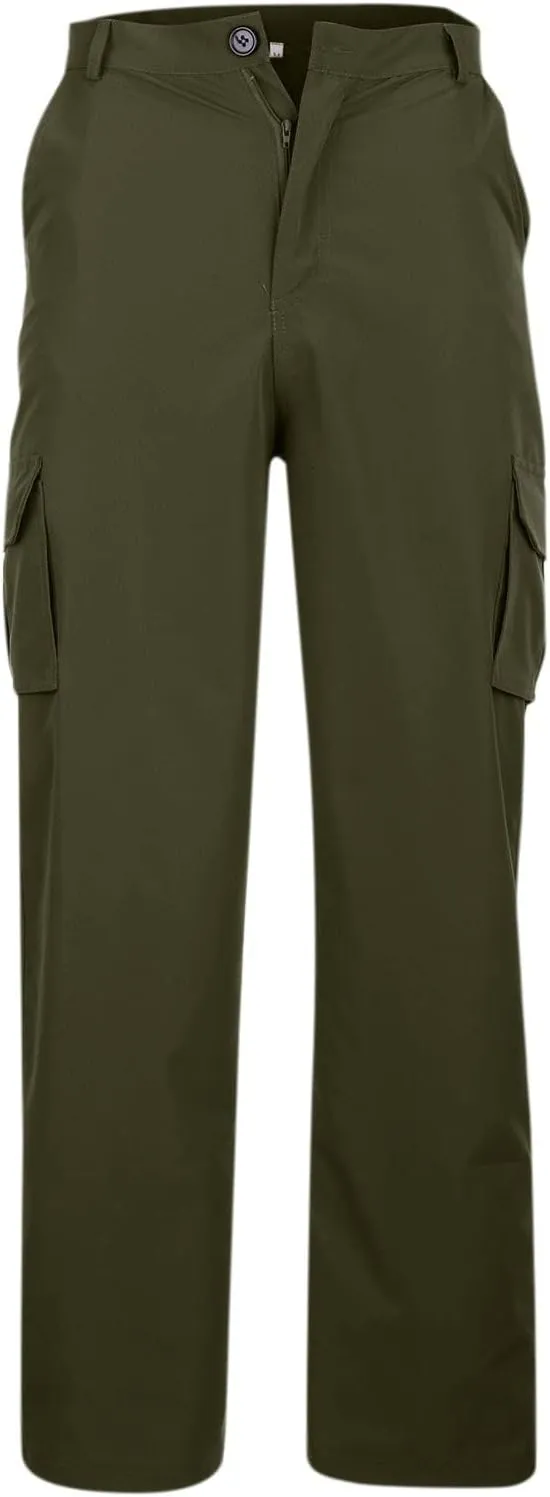 Mens Camo Pants Bell Bottom Pants for Men Fashion Loose Handsome Pocketjeans Pants Tooling Camouflage Pants M-4Xl