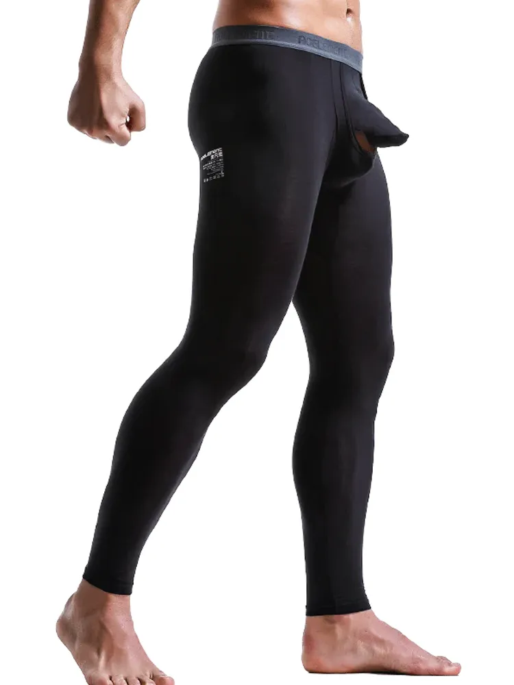 Men's Mid-Weight Wicking Thermal Bottoms