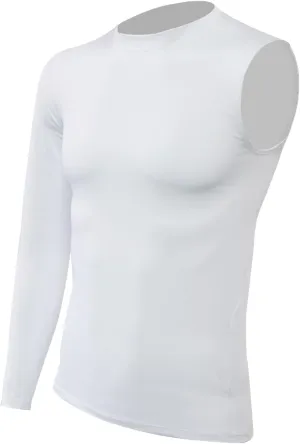 Mens Single Sleeve Compression Shirts One Arm 1/2 Long Sleeve Base Layer Quick Dry Workout Basketball Top