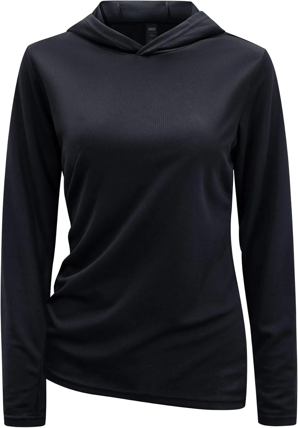 MIER Women's Long Sleeve Workout Shirts Sun Protection Hoodie UPF 50  UV Shirt for Fishing Hiking Running, Lightweight