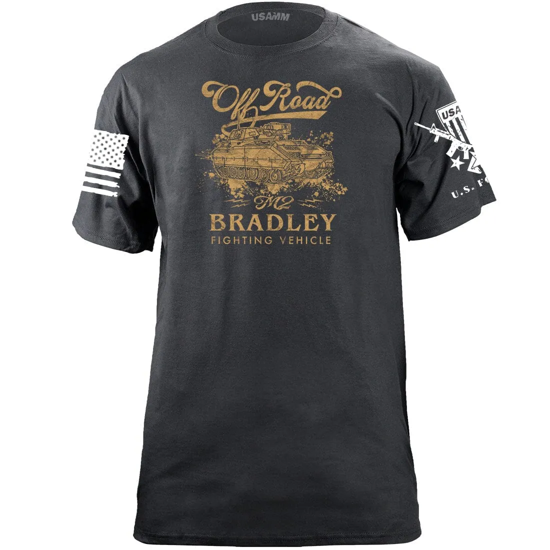 Off Roadin' Bradley Vehicle Graphic T-shirt