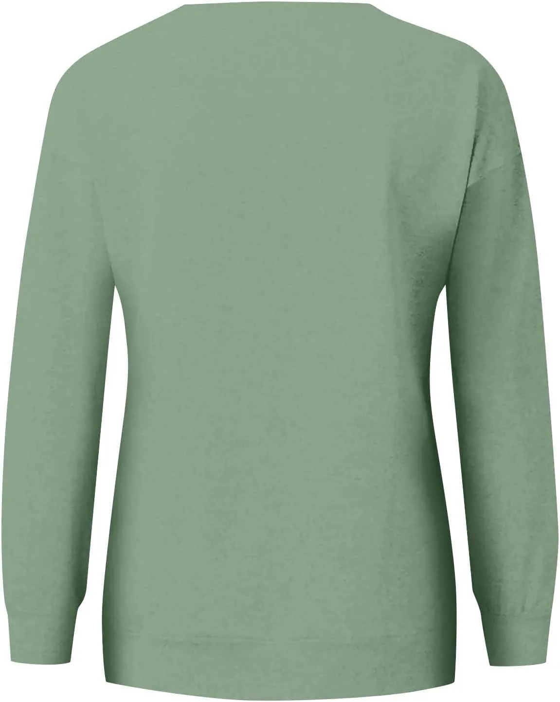 Oversized Sweatshirt for Women Fleece Crewneck Sweatshirts with Pocekt No Hood Casual Comfy Long Sleeve Pullover Tops
