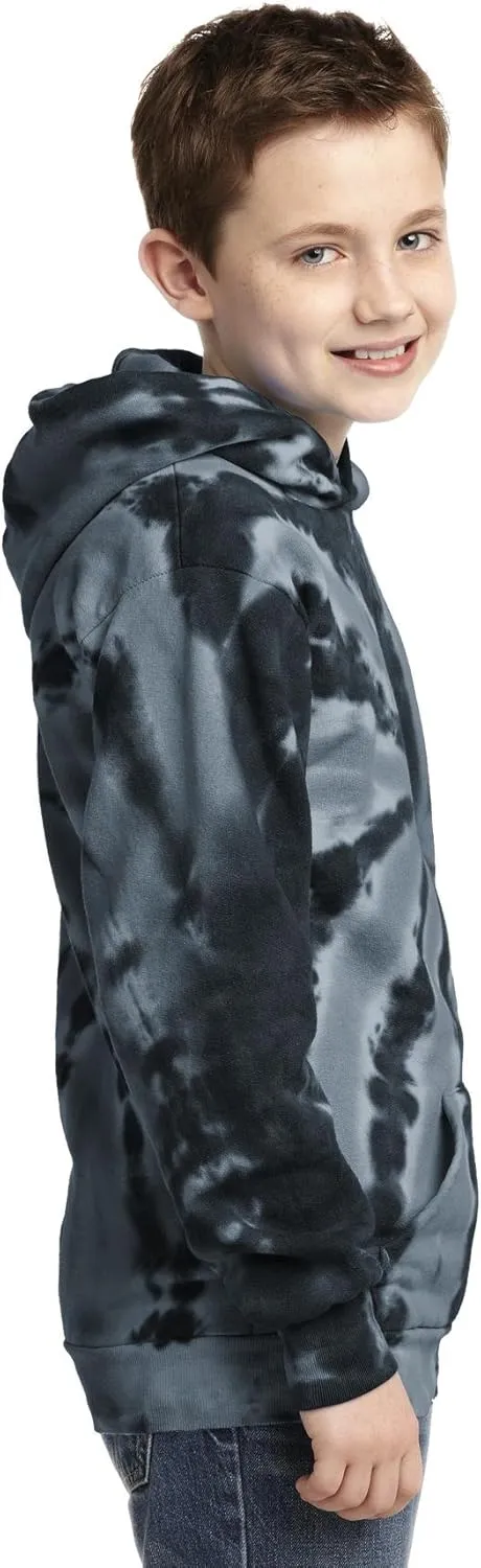 Port & Company Tiedye Pullover Hooded Sweatshirt (PC146Y)