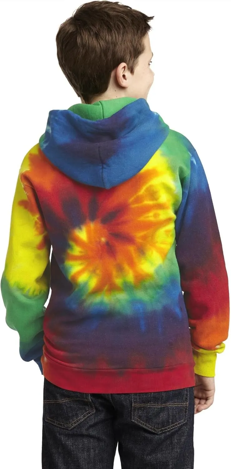 Port & Company Tiedye Pullover Hooded Sweatshirt (PC146Y)