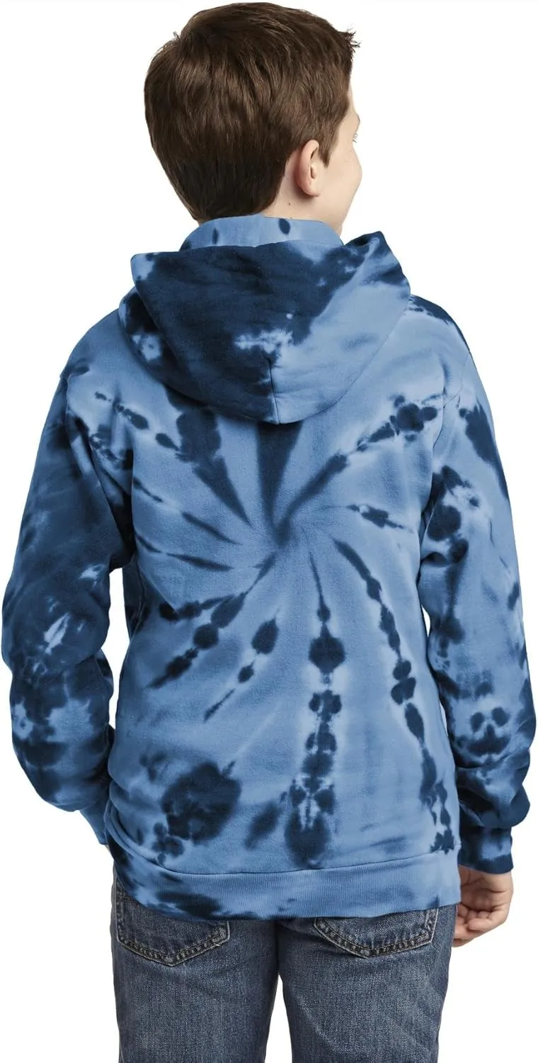 Port & Company Tiedye Pullover Hooded Sweatshirt (PC146Y)