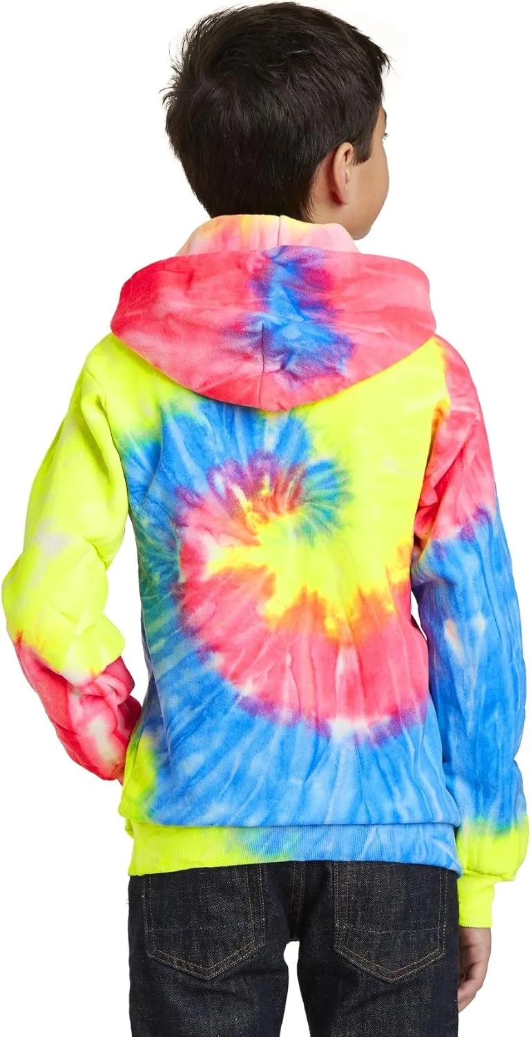 Port & Company Tiedye Pullover Hooded Sweatshirt (PC146Y)