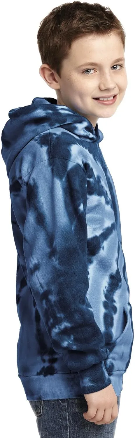 Port & Company Tiedye Pullover Hooded Sweatshirt (PC146Y)