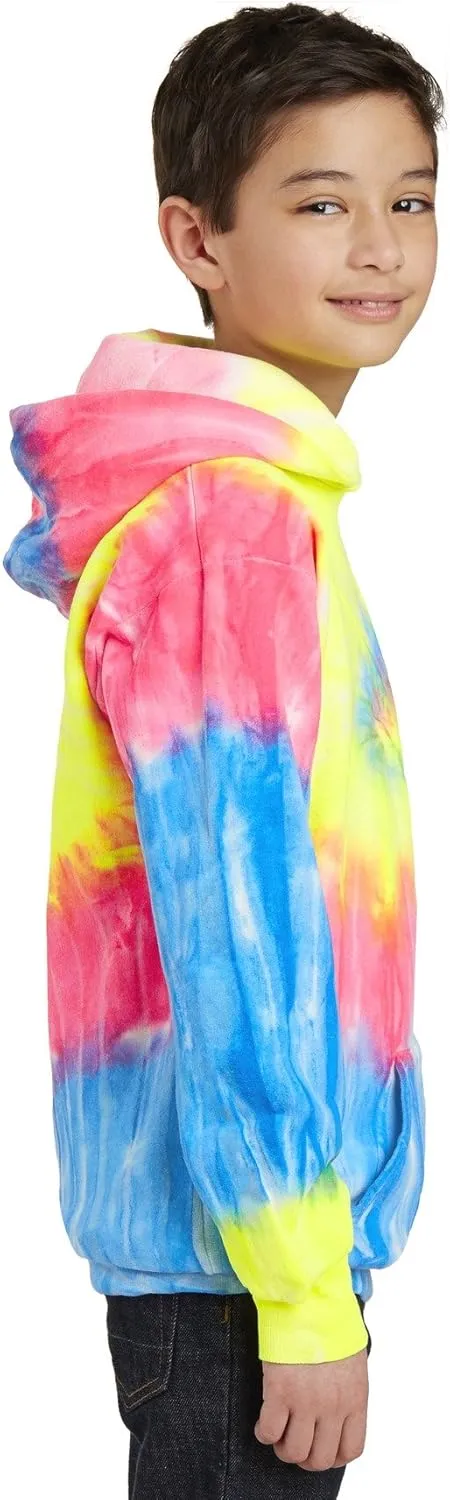 Port & Company Tiedye Pullover Hooded Sweatshirt (PC146Y)