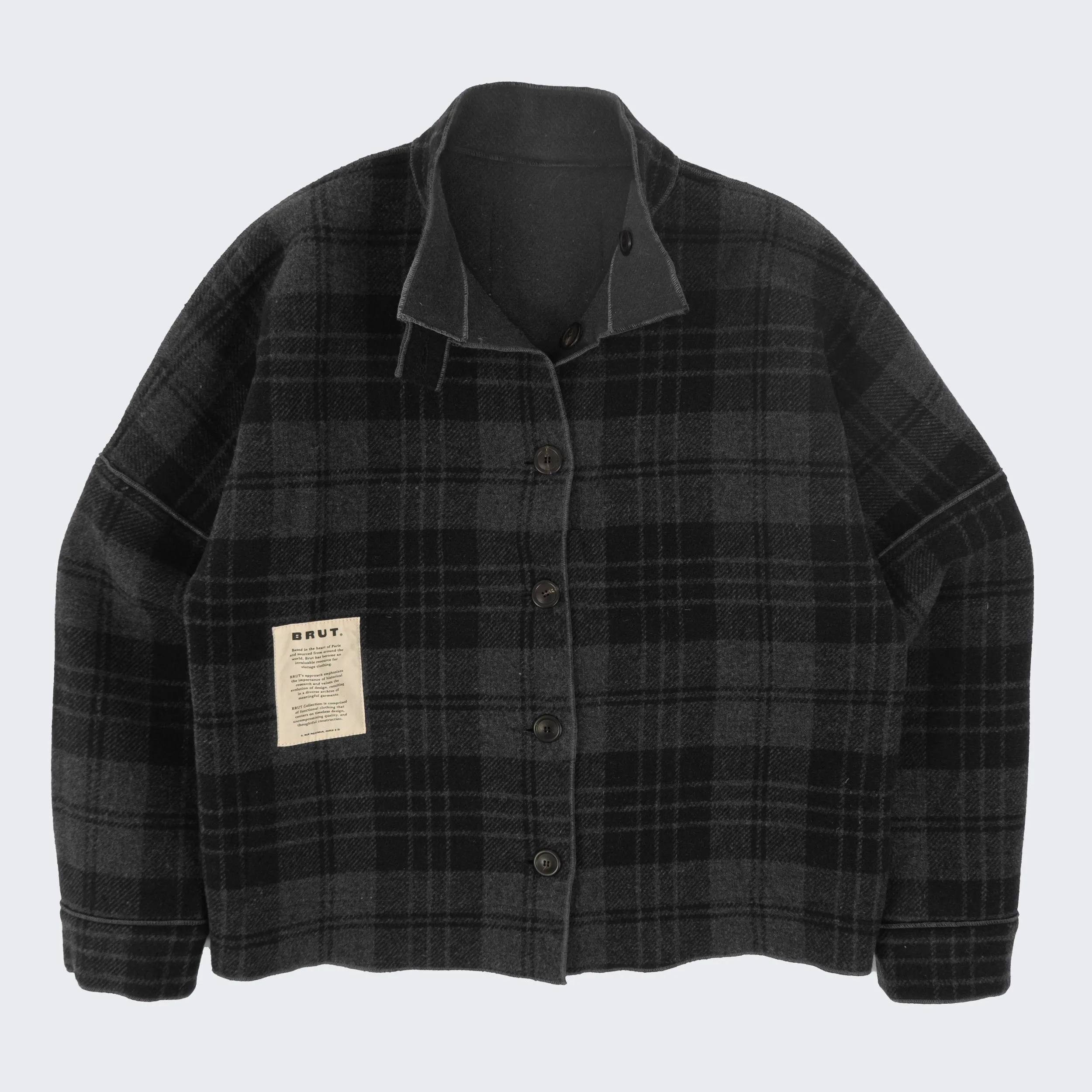 REVERSIBLE WOOL ALPINE JACKET