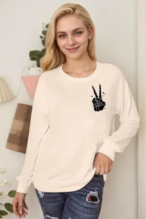 Skeleton Sweatshirts For Women Have The Day You Deserve Graphic Pullover Fall Winter Long Sleeve Tops