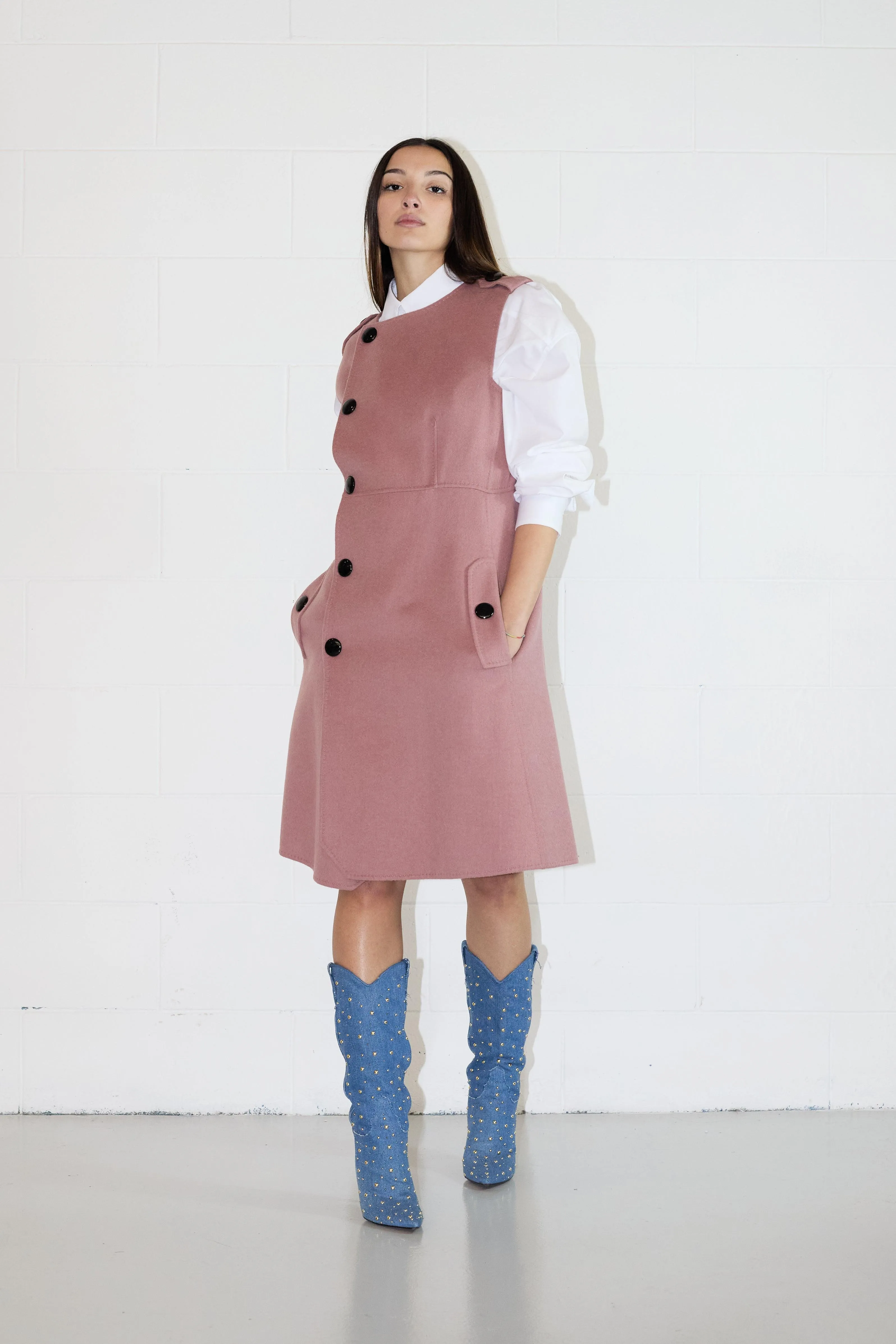 Sleeveless Coat