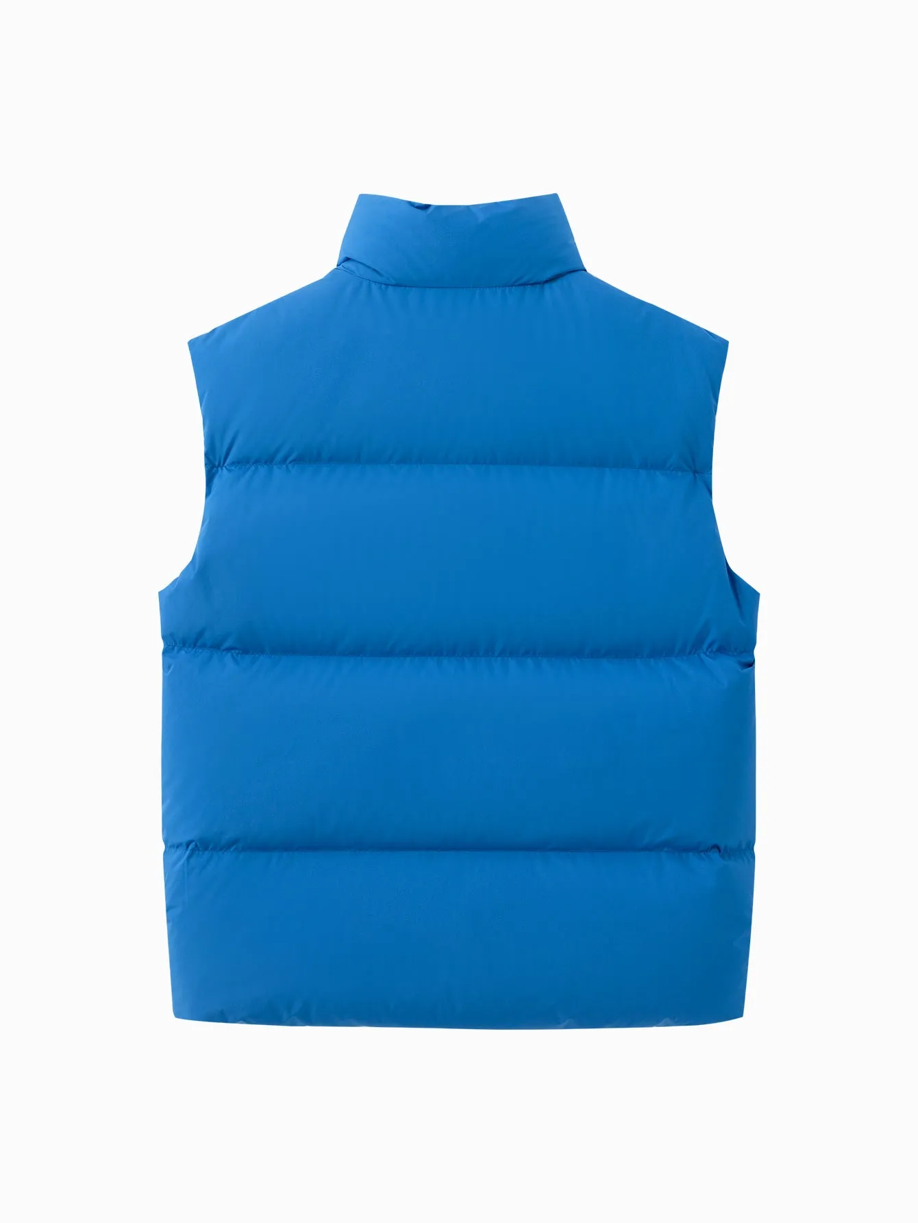 Unisex Parent-Child Stand-Up Collar Oblique Pocket Vest
