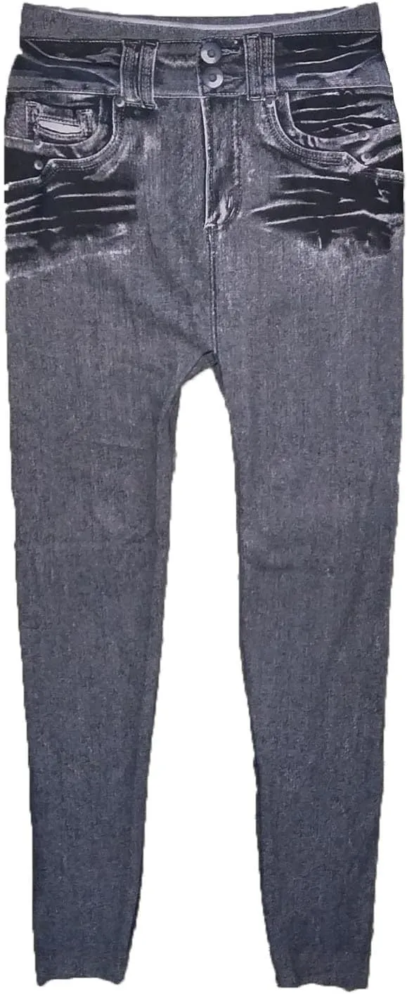 Women's Fashion Jeans 2024 Jeans Pants Pocket Plus Size Length Women Fitness Leggings Denim Slim Leggins Women's