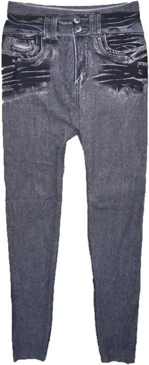 Women's Fashion Jeans 2024 Jeans Pants Pocket Plus Size Length Women Fitness Leggings Denim Slim Leggins Women's