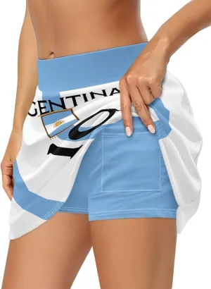 Womens High Waisted Tennis Skirt with Inner Shorts Lightweight Athletic Golf Outfits Pickleball Workout Skorts 2025