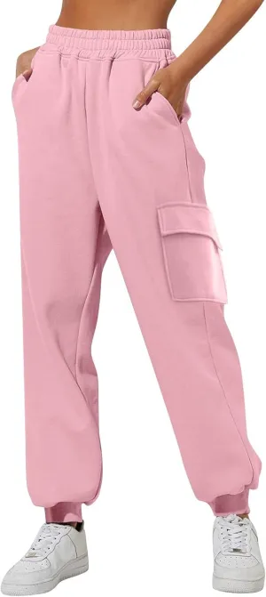 Women's Linen Blend Summer Solid Pant Trousers Low Waist Stretchy Slim-Fit Trouser Business Work