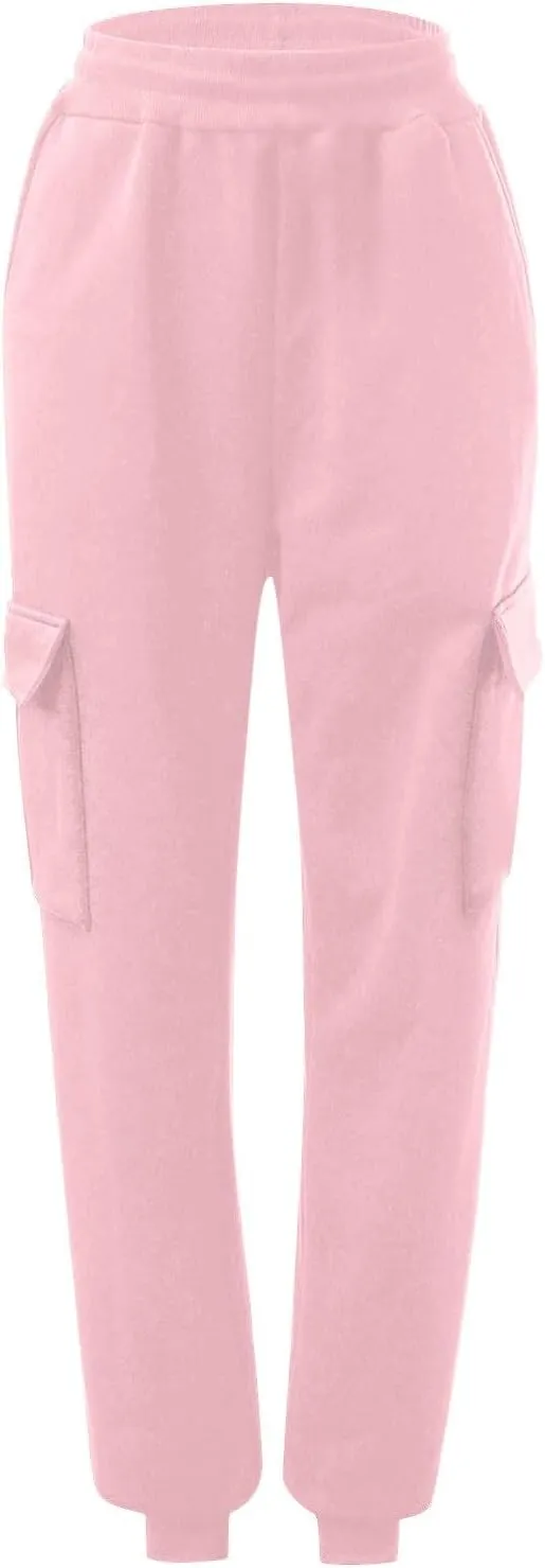 Women's Linen Blend Summer Solid Pant Trousers Low Waist Stretchy Slim-Fit Trouser Business Work