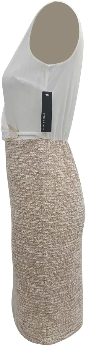 Wrapped Front Boucle Bottom mini Dress
