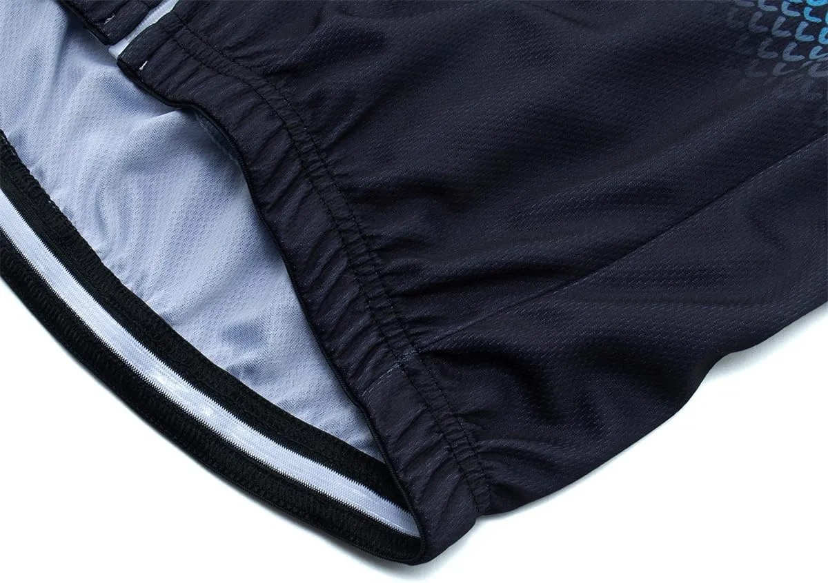 YIBIMOTTO Mens Full Zip Cycling Jersey 3 Rear Pockets Moisture Wicking Short Sleeve Quick Dry Biking Shirts